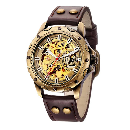 Montre Bronze Rétro pour Homme