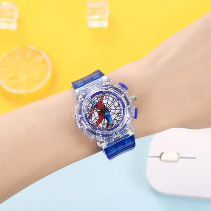 Montre Lumineuse Spiderman - Paradis des Montres