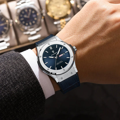 Montre en Cuir à Quartz pour Homme