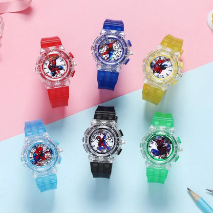 Montre Lumineuse Spiderman - Paradis des Montres