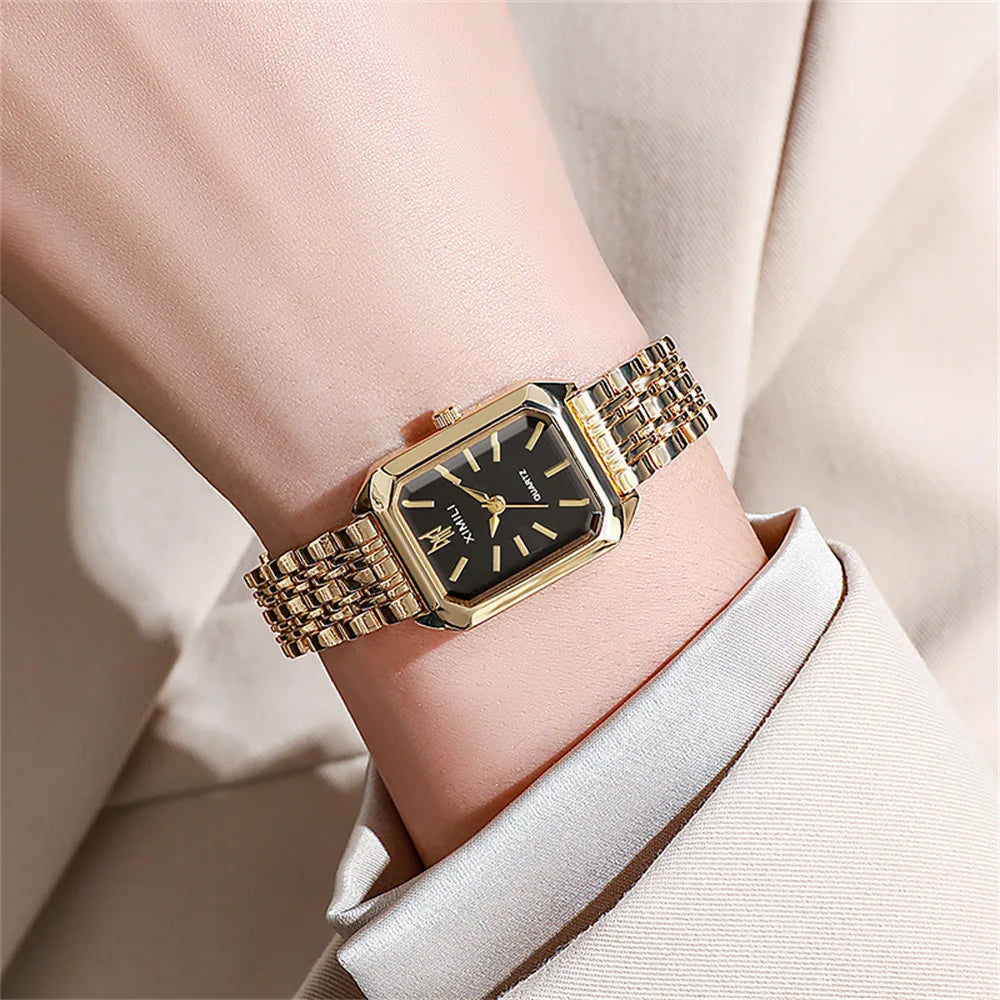 Montre Vintage en Acier Inoxydable pour Femme - Paradis des Montres