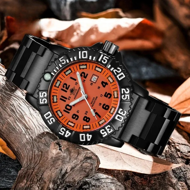 Montre Noire Aviateur - Paradis des Montres