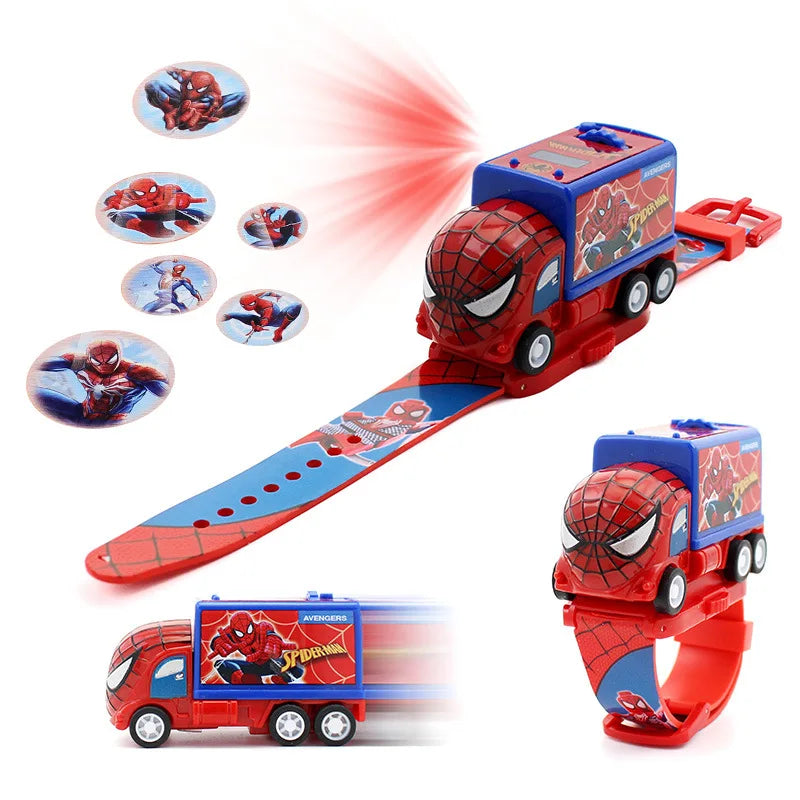 Montre Spiderman avec Projection d'Image - Paradis des Montres