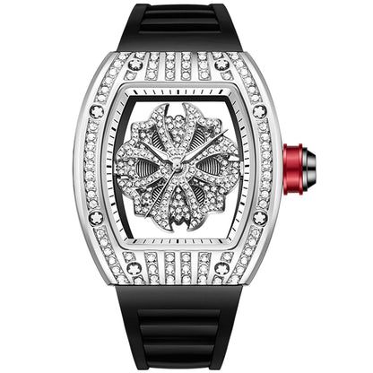 Montre Diamant Automatique de Luxe