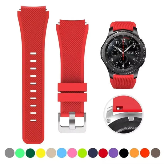 Bracelet Montre en Silicone pour Samsung Galaxy Watch 7 - Paradis des Montres