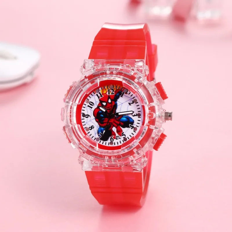 Montre Lumineuse Spiderman - Paradis des Montres