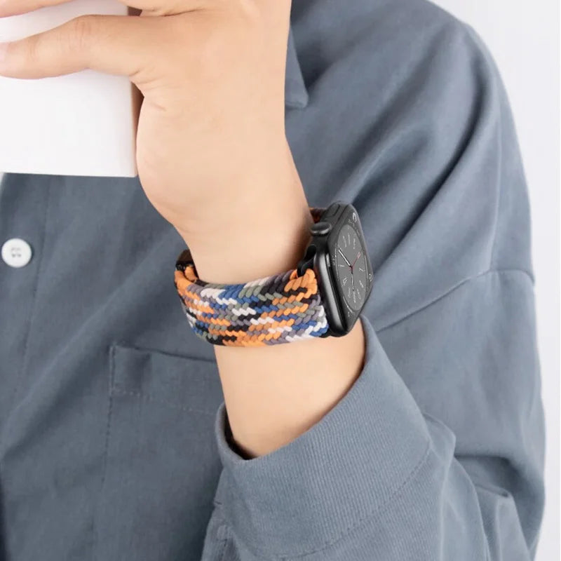 Bracelet de Montre Tressé pour Apple Watch - Paradis des Montres