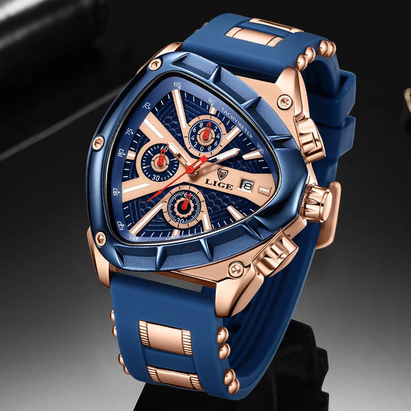 Montre Chronographe en Triangle - Paradis des Montres