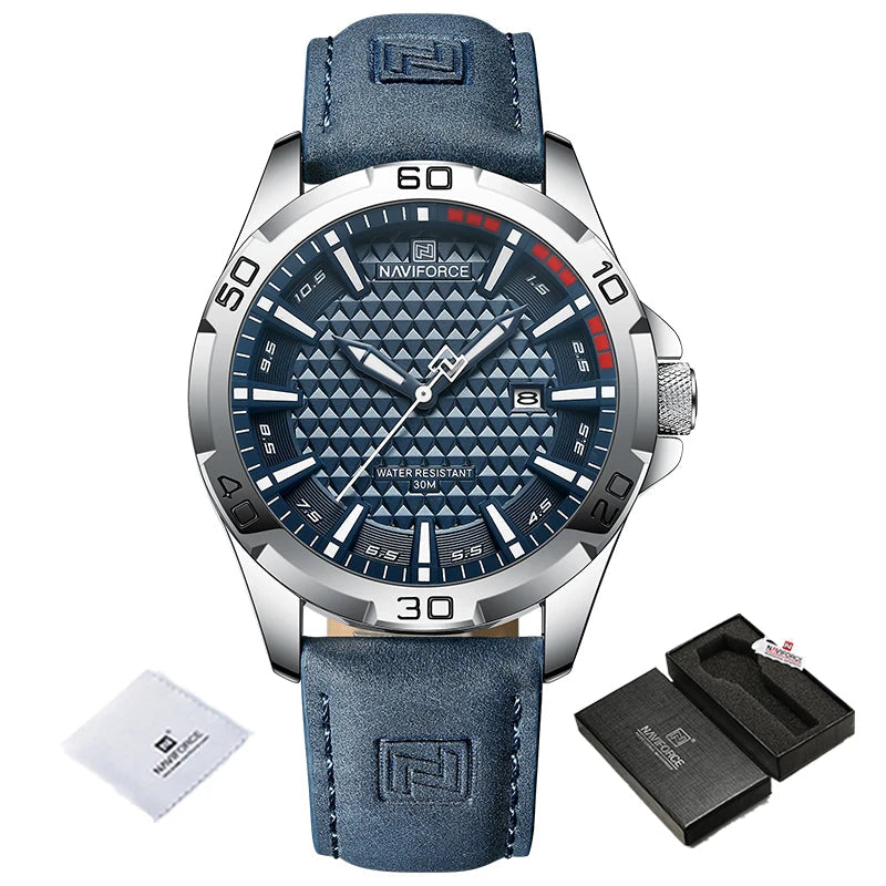 Montre Bleu Classique pour Homme