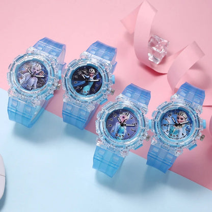 Montre Lumineuse La Reine des Neiges - Paradis des Montres