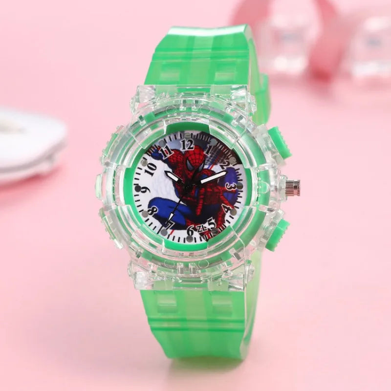 Montre Lumineuse Spiderman - Paradis des Montres