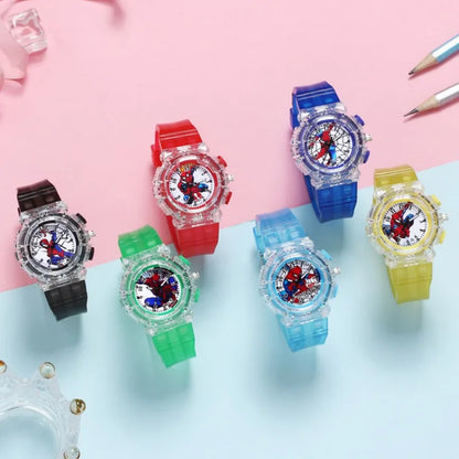 Montre Lumineuse Spiderman - Paradis des Montres