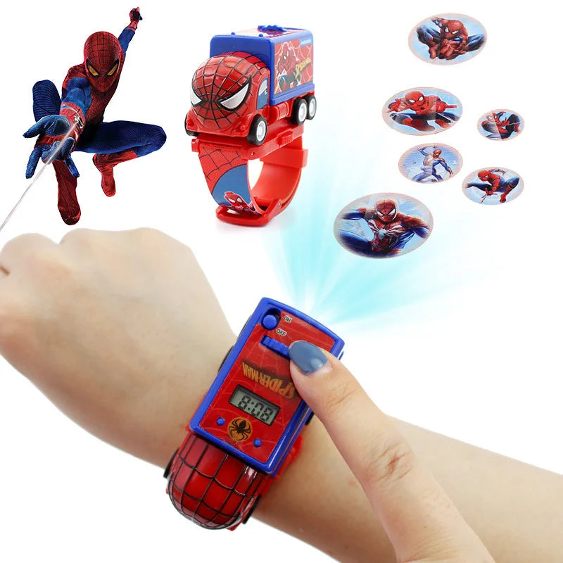 Montre Spiderman avec Projection d'Image - Paradis des Montres