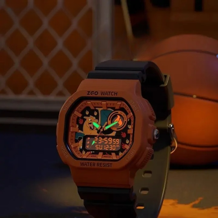 Montre Digital Pokémon Dracaufeu - Paradis des Montres