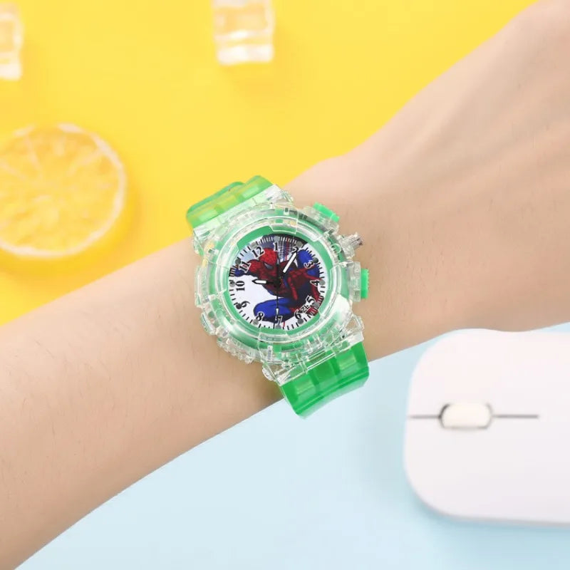 Montre Lumineuse Spiderman - Paradis des Montres