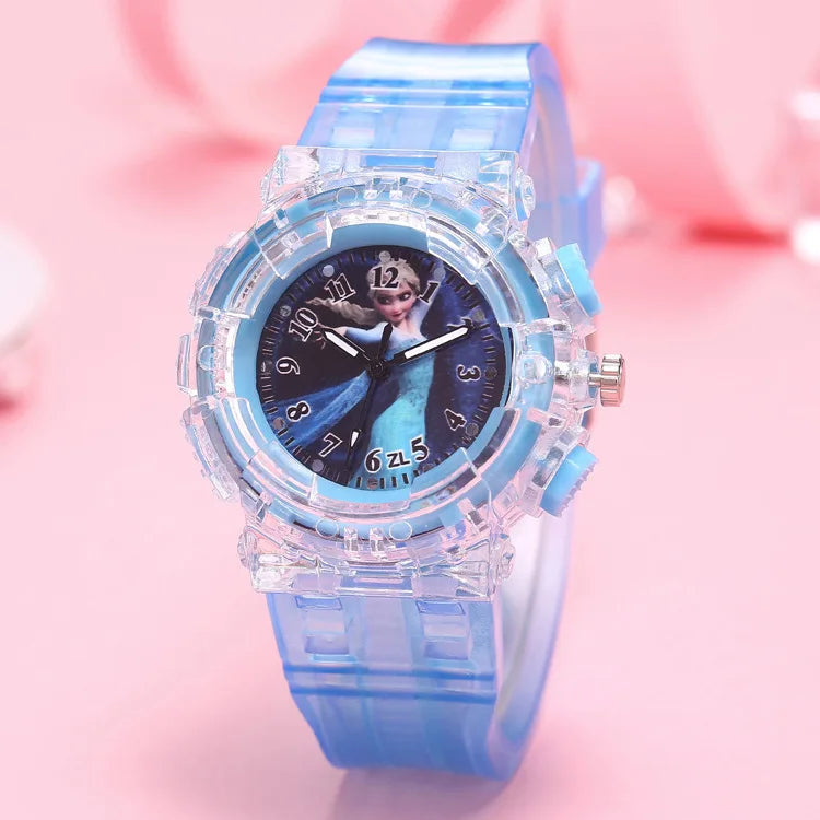 Montre Lumineuse La Reine des Neiges - Paradis des Montres