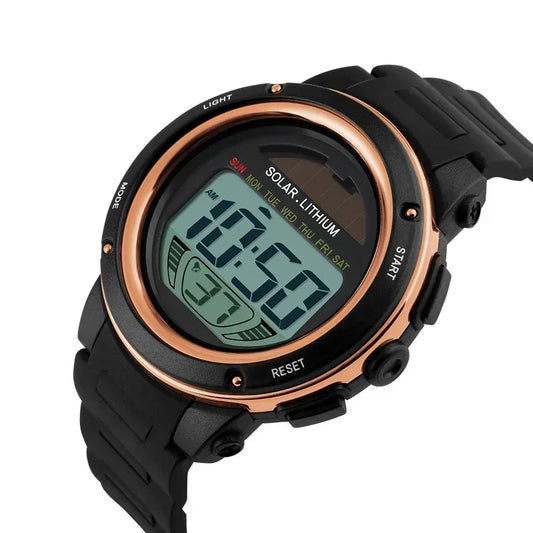 Montre Solaire Digital - Paradis des Montres