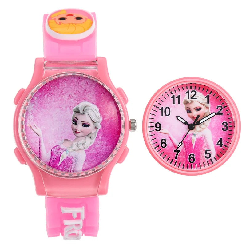 Montre en Plastique La Reine Des Neiges - Paradis des Montres