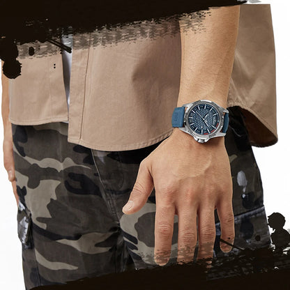 Montre Bleu Classique pour Homme