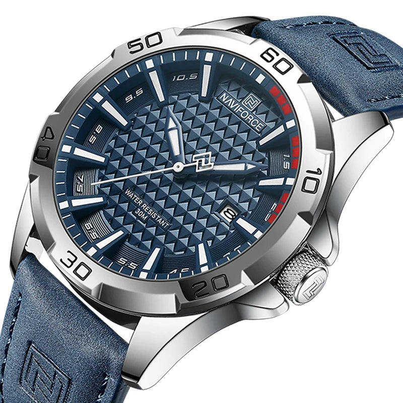 Montre Bleu Classique pour Homme