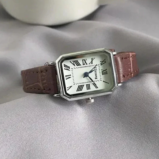 Montre Vintage en Cuir Classique - Paradis des Montres