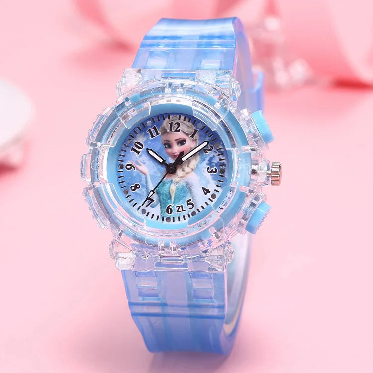 Montre Lumineuse La Reine des Neiges - Paradis des Montres