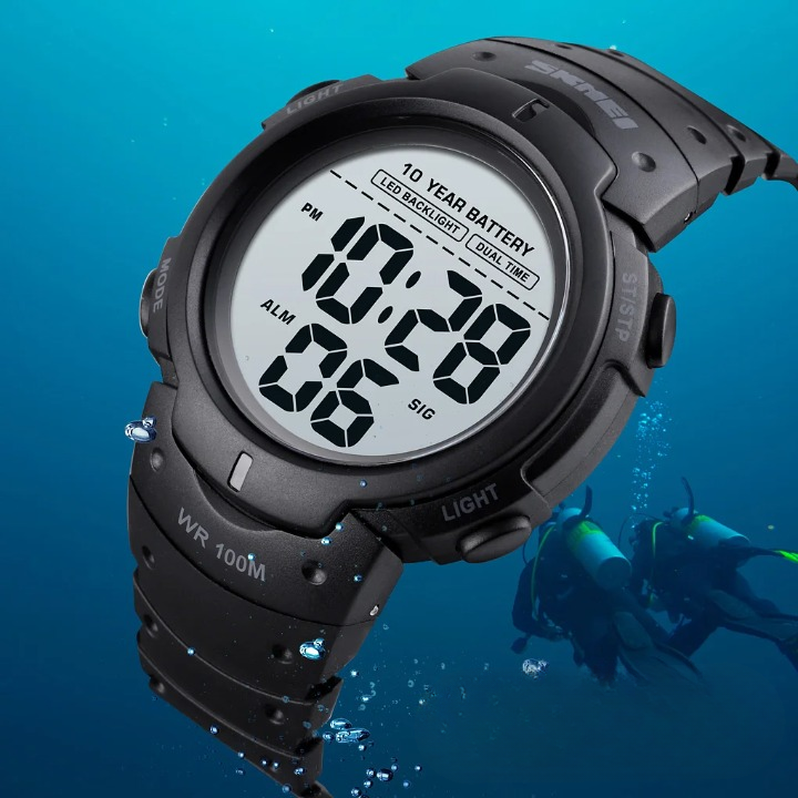 Montre Natation Batterie 10 Ans - Paradis des Montres