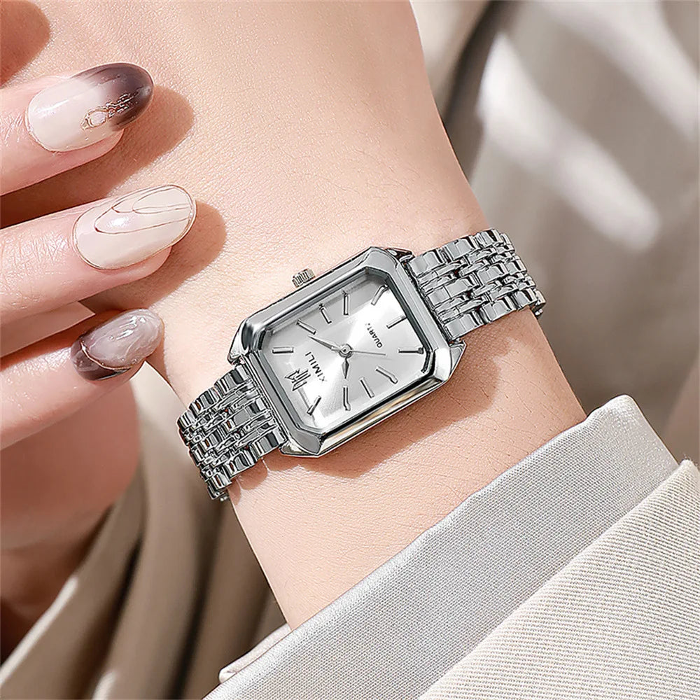 Montre Vintage en Acier Inoxydable pour Femme - Paradis des Montres