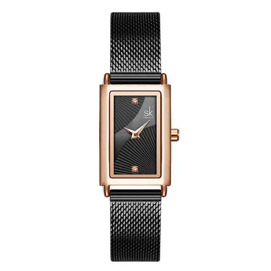 Montre Rectangulaire de Luxe pour Femme - Paradis des Montres