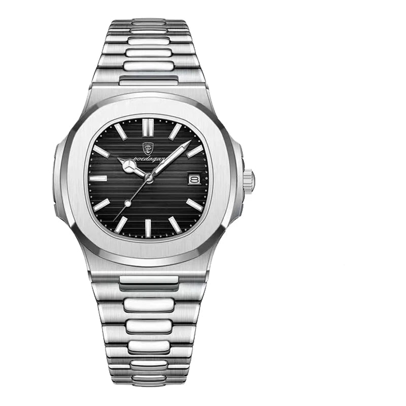 Montre Luxe en Acier Inoxydable pour Homme - Paradis des Montres