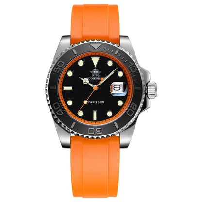 Montre Aviateur avec Bracelet en Silicone - Paradis des Montres