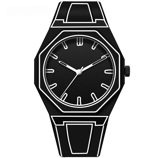 Montre Noire Moderne