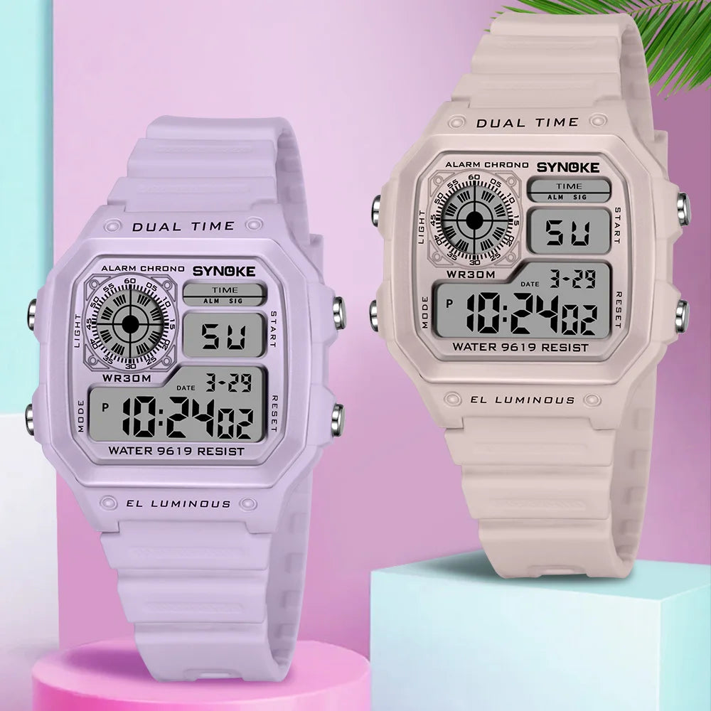 Montre Digitale Multifonctions pour Femme - Paradis des Montres