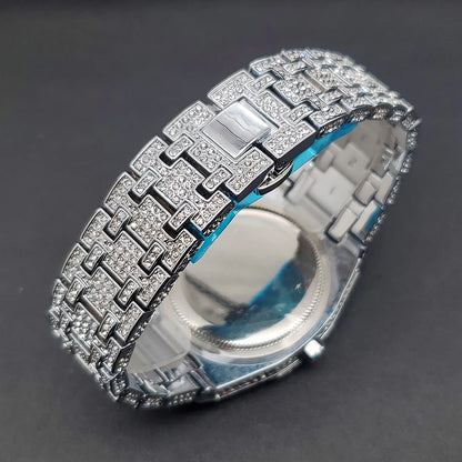 Montres Diamant à Quartz pour Hommes