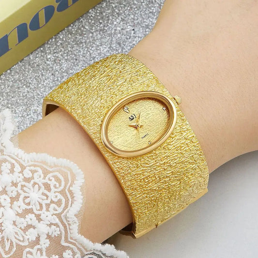 Montre Bracelet Doré pour Femme