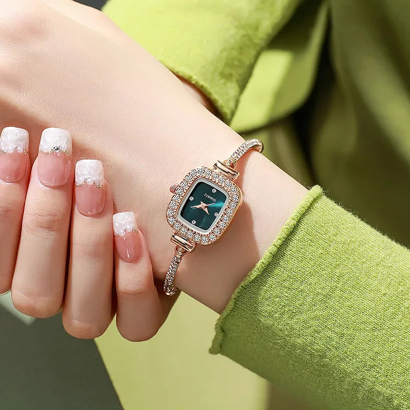 Montre Élégante en Diamant pour Femme