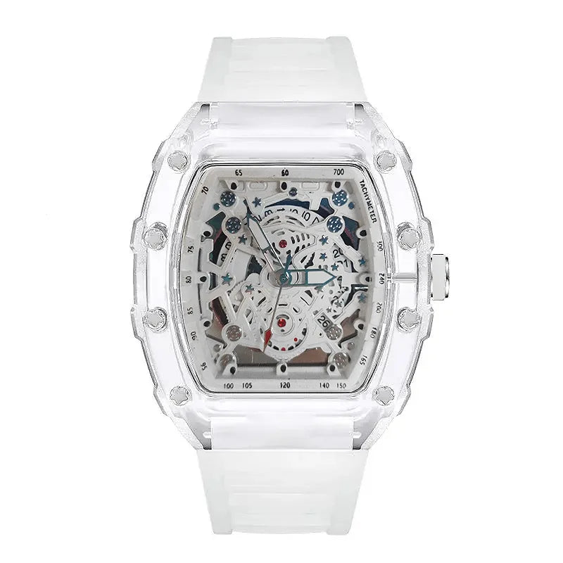 Montre de Luxe Blanche pour Homme - Paradis des Montres