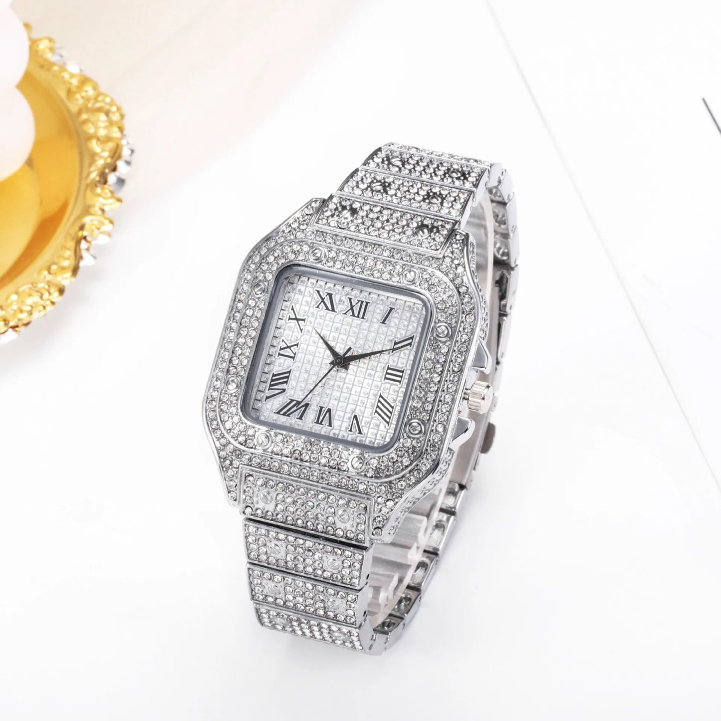 Montre de Luxe avec Diamants - Paradis des Montres