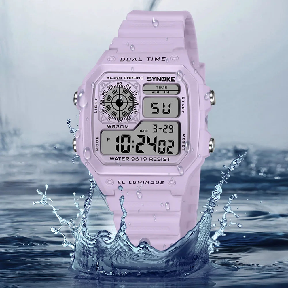 Montre Digitale Multifonctions pour Femme - Paradis des Montres