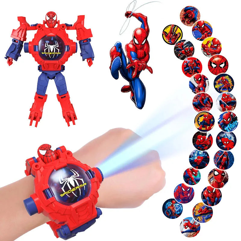 Montre de Projection 3D Spiderman - Paradis des Montres