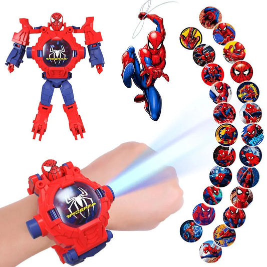 Montre de Projection 3D Spiderman - Paradis des Montres